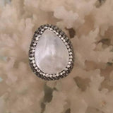 Mother of Pearl adjustable ring
