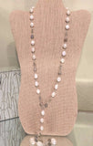 Lariat Pearl necklace