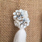 Flower Tassel earrings